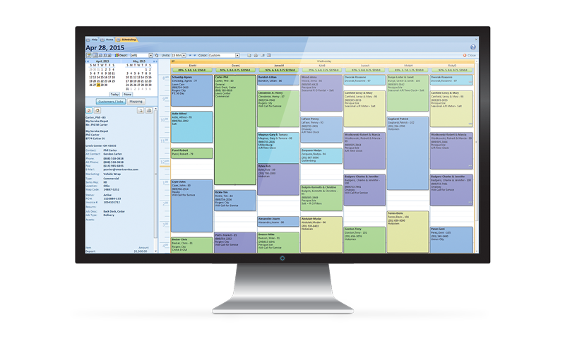 service scheduler software