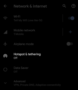 Using Your Phone as a Wi-Fi Hotspot for Field Service Work